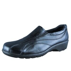 Sbicca Terry Women Loafer Shoes Size 9 Medium Black‎ Synthetic Slip On